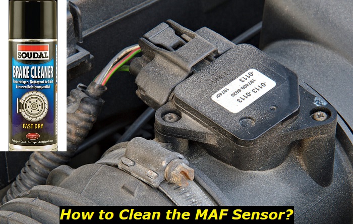 cleaning maf sensor brake cleaner